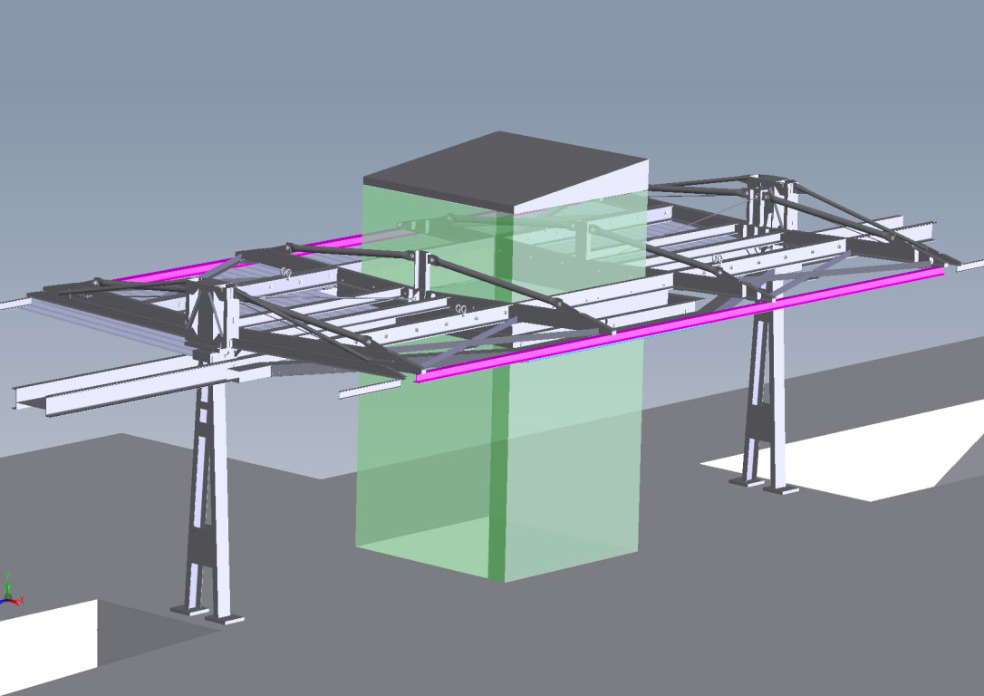 Modification d'un abri de quai de gare - 1