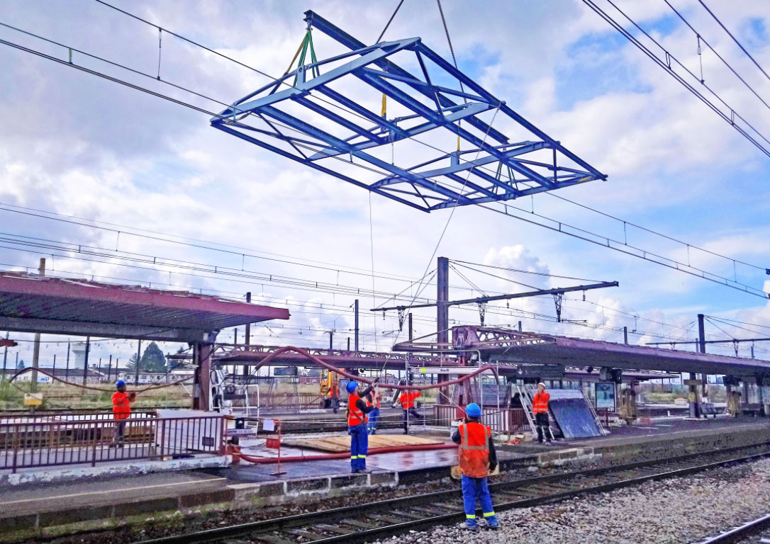 Modification d'un abri de quai de gare - 11