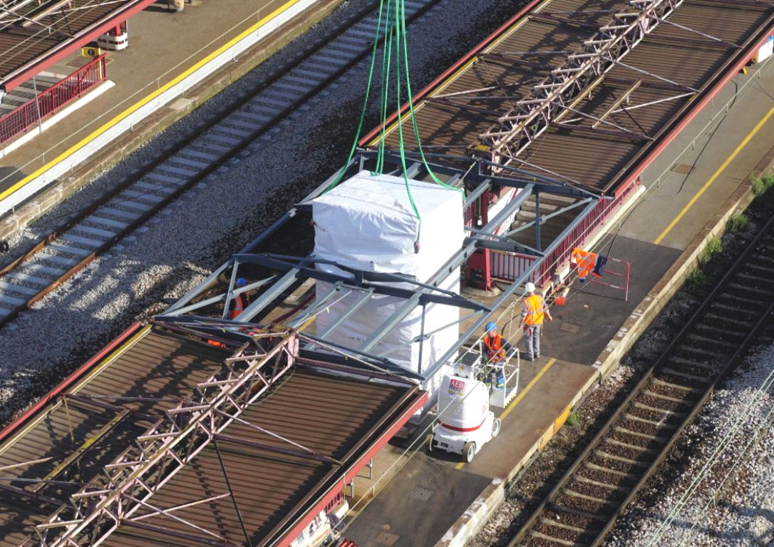 Modification d'un abri de quai de gare - 12