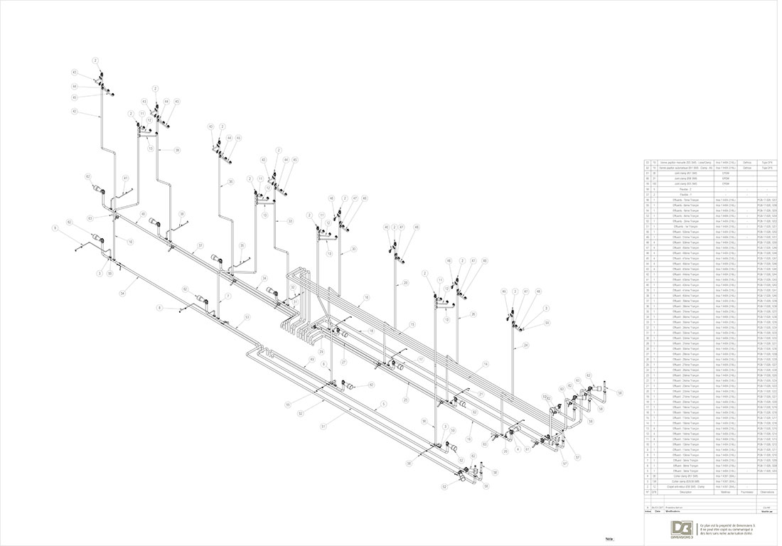 Plan ensemble réseau effluents